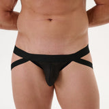 Metal Ring Restraint Single-Layer Mesh Thong with G-String